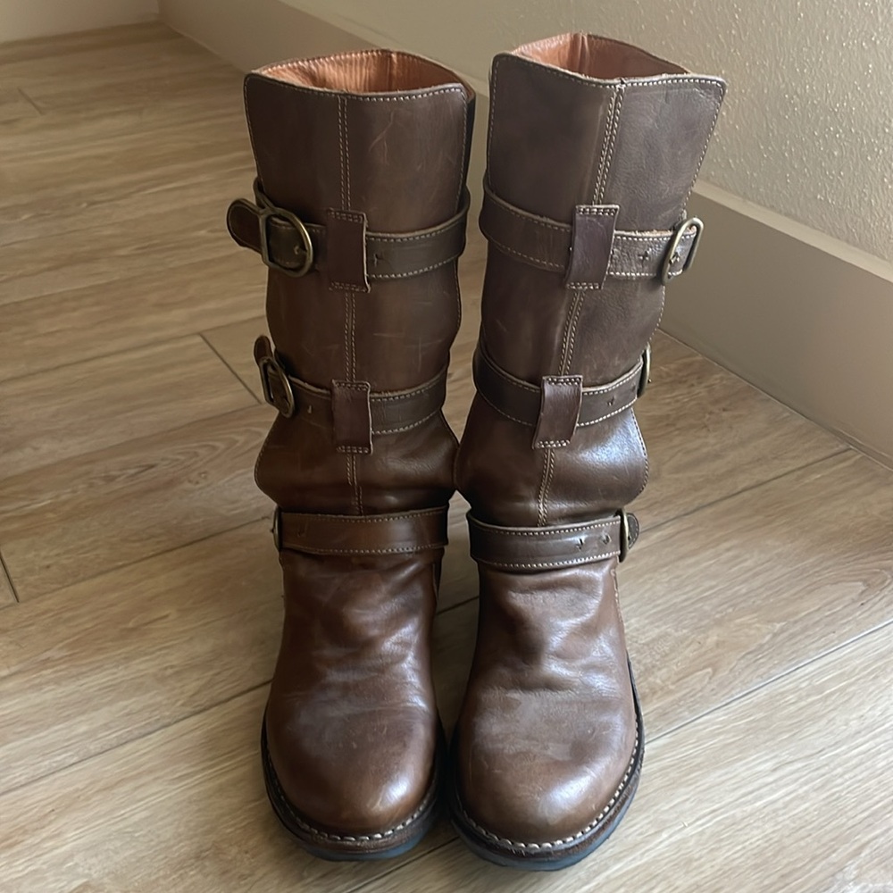 Fiorentini + Baker 3 buckles biker boot